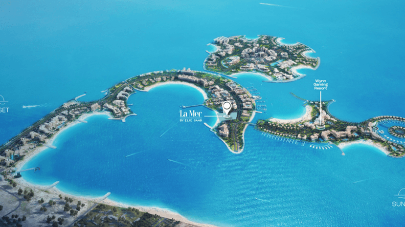 “La Mer by Elie Saab – Branded Luxury Living Begins on Al Marjan Island” Interior